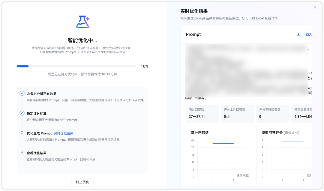 进入优化阶段