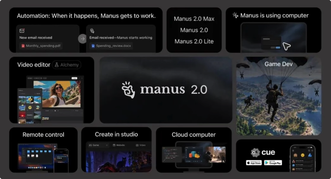 Manus 团队新产品发布,Cue 一手体验! 配图 17