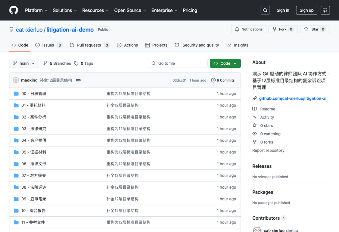 litigation-ai-demo 仓库概览