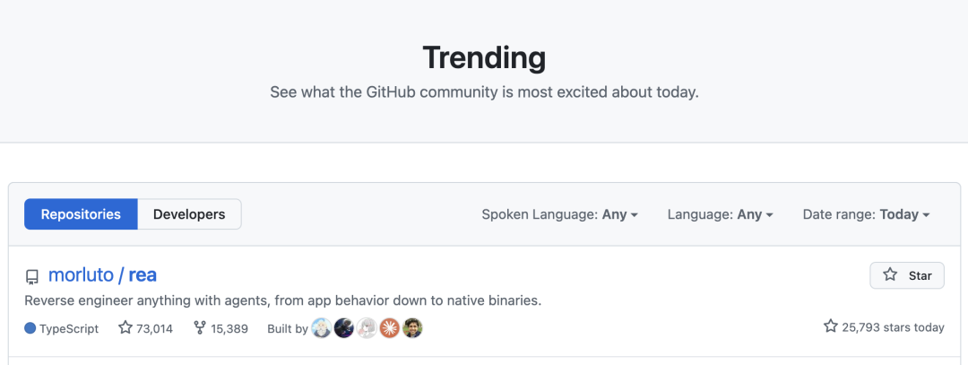 比Jev更爆火！逆向灭霸 REA 一天登顶GitHub 配图 4